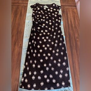 Cleo Black and Gold Dress